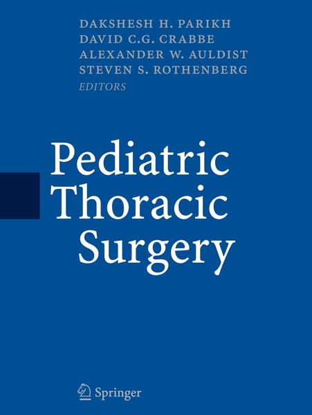 Produktbild: Pediatric Thoracic Surgery