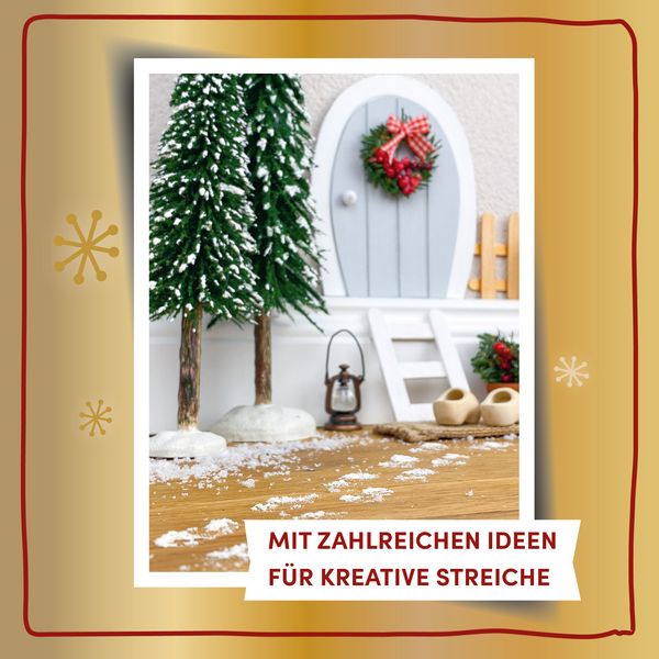 Produktbild: Wichtel-Weihnachtsspa&szlig; f&uuml;r Einsteiger. Bastelprojekte & Ideen rund um die Wichtelt&uuml;r