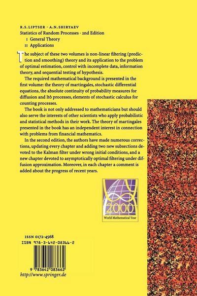 Produktbild: Statistics of Random Processes