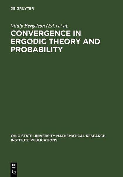 Produktbild: Convergence in Ergodic Theory and Probability