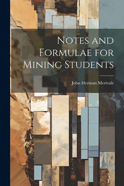 Produktbild: Notes and Formulae for Mining Students
