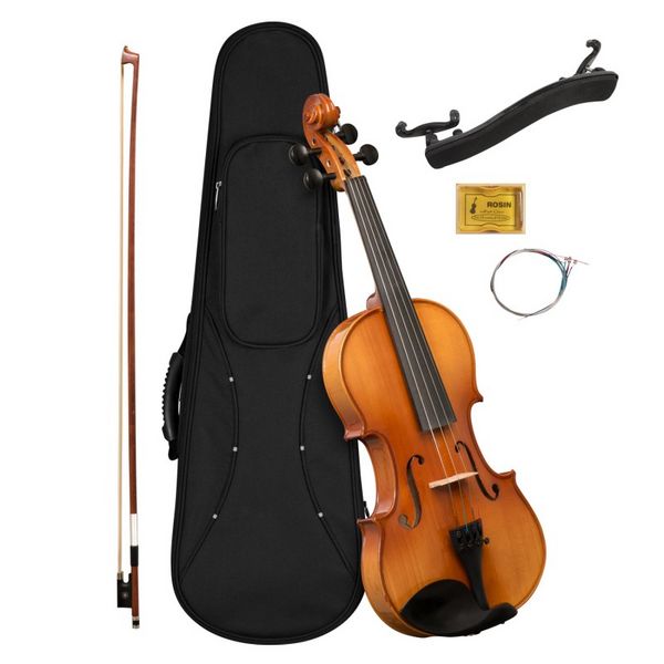 Violin Set 3/4 (incl. case black, bow, rosin) -
