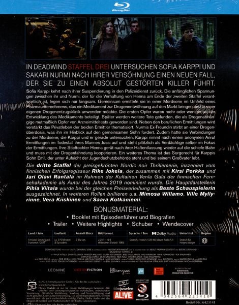 Produktbild: Deadwind - Staffel 3 (alle 8 Folgen) (Fernsehjuwelen) [2 BRs]