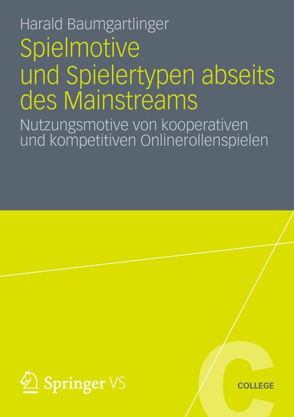 Produktbild: Spielmotive und Spielertypen abseits des Mainstreams