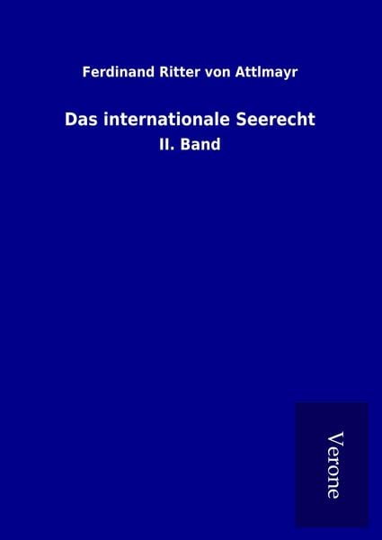 Produktbild: Das internationale Seerecht