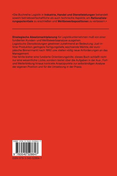 Produktbild: Strategische Absatzmarktplanung