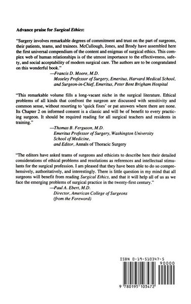 Produktbild: Surgical Ethics