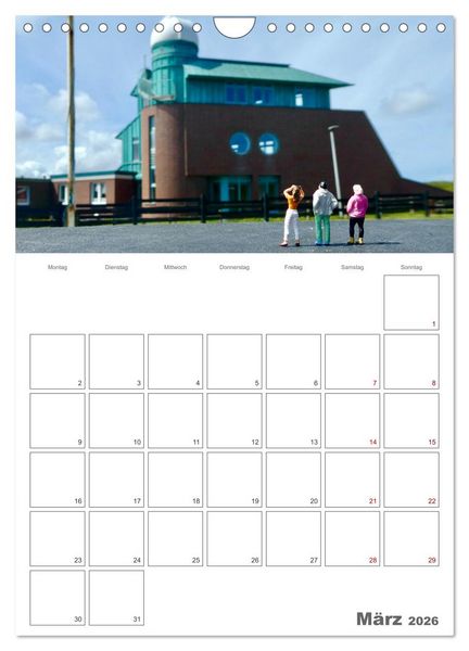 Produktbild: Wangerooge anders erleben (Wandkalender 2026 DIN A4 hoch), CALVENDO Monatskalender