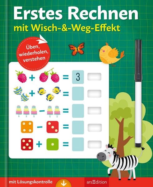 Produktbild: Erstes Rechnen &ndash; mit Wisch-&-Weg-Effekt