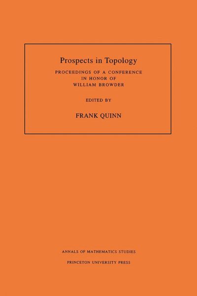 Produktbild: Prospects in Topology
