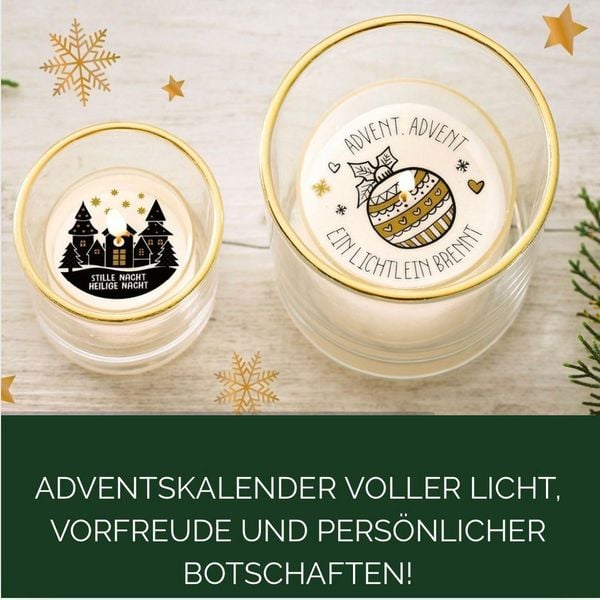 Produktbild: Adventskalender Gl&uuml;ckslichter