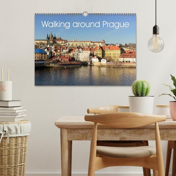 Produktbild: Walking around Prague (Wall Calendar 2026 DIN A3 landscape), CALVENDO 12 Month Wall Calendar