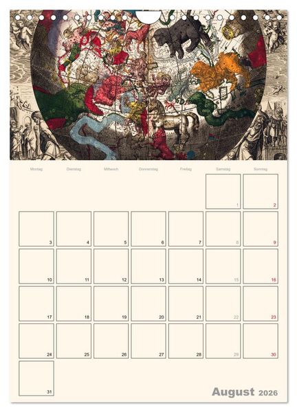 Produktbild: Zu den Sternen - mit Planerfunktion (Wandkalender 2026 DIN A4 hoch), CALVENDO Monatskalender