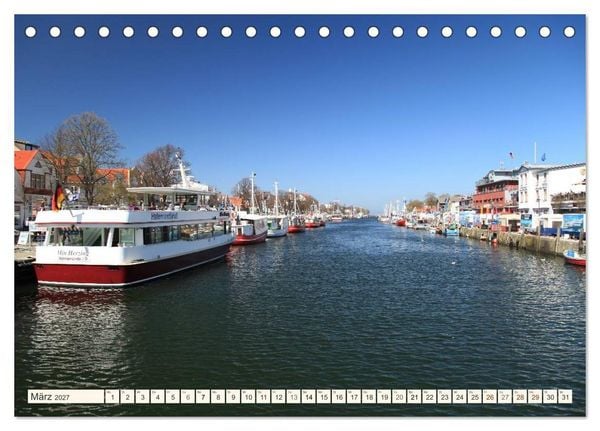 Produktbild: Seebad Warnem&uuml;nde (Tischkalender 2027 DIN A5 quer), CALVENDO Monatskalender