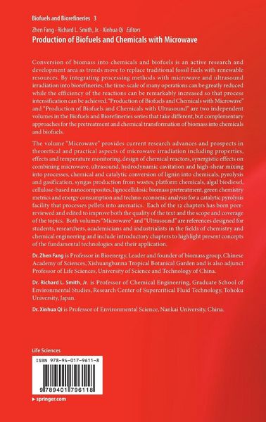 Produktbild: Production of Biofuels and Chemicals with Microwave