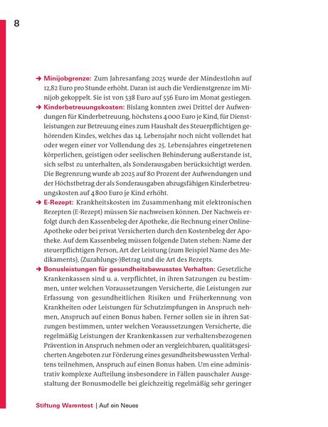 Produktbild: Steuererkl&auml;rung 2025/2026 - Arbeitnehmer, Beamte
