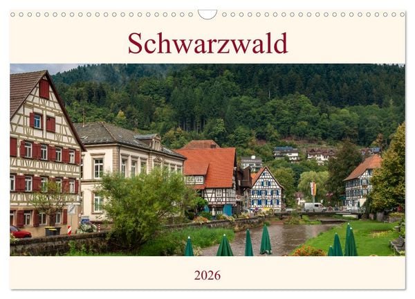 Schwarzwald (Wandkalender 2026 DIN A3 quer), CALVENDO Monatskalender