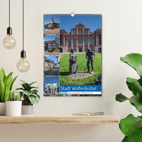 Produktbild: Stadt Wolfenb&uuml;ttel (Wandkalender 2026 DIN A3 hoch), CALVENDO Monatskalender