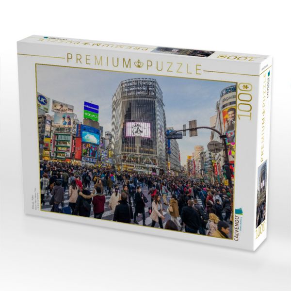 Produktbild: CALVENDO Puzzle Shibuya / Tokio | 1000 Teile Lege-Gr&ouml;&szlig;e 64x48cm Foto-Puzzle f&uuml;r gl&uuml;ckliche Stunden