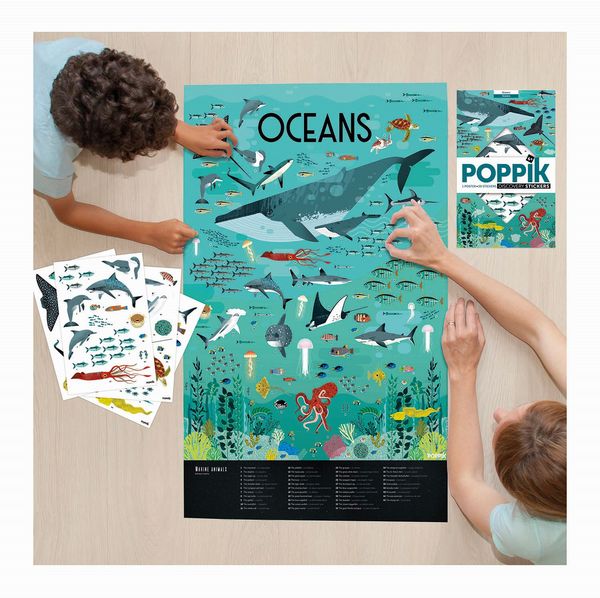 Produktbild: POPPIK - Lernposter & Sticker Ozean