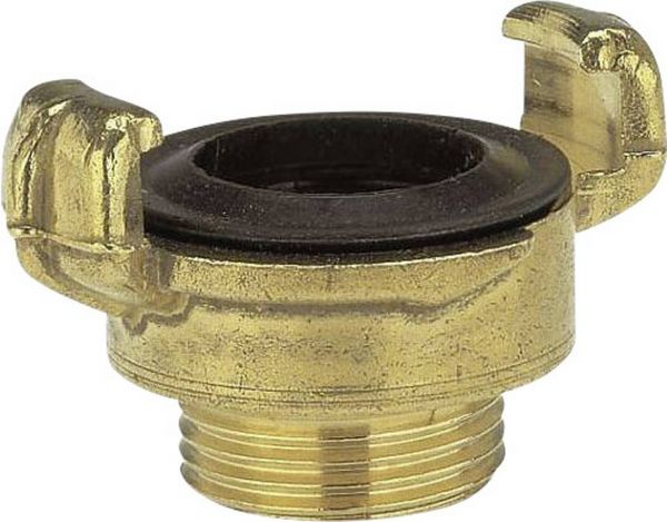 Gardena 07114-20 Messing Klauenkupplung-Gewindestück Klauenkupplung, 26,44mm (3/4') AG