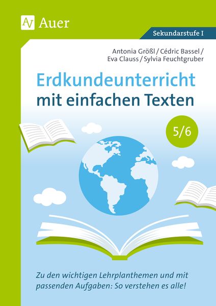 Produktbild: Erdkundeunterricht mit einfachen Texten 5-6