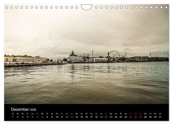Produktbild: Helsinki / Besuchen - Entdecken - Erleben (Wandkalender 2026 DIN A4 quer), CALVENDO Monatskalender
