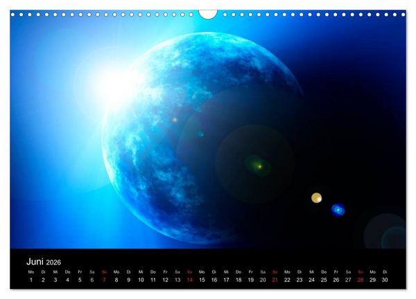 Produktbild: Ferne Welten (Wandkalender 2026 DIN A3 quer), CALVENDO Monatskalender