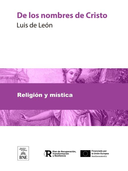 Produktbild: De los nombres de Cristo