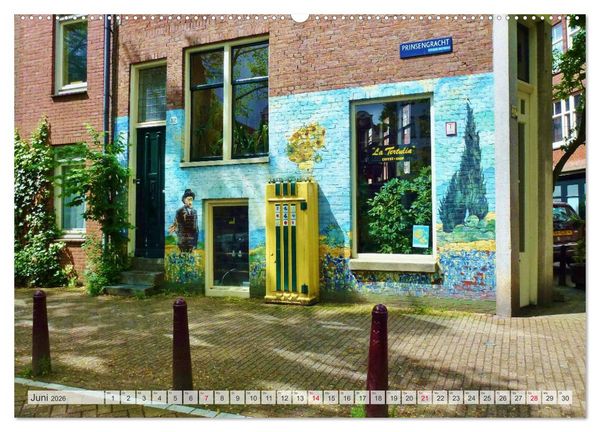 Produktbild: Amsterdam (Wandkalender 2026 DIN A2 quer), CALVENDO Monatskalender