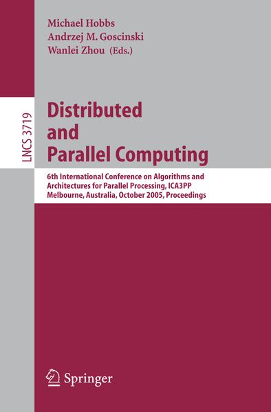 Produktbild: Distributed and Parallel Computing