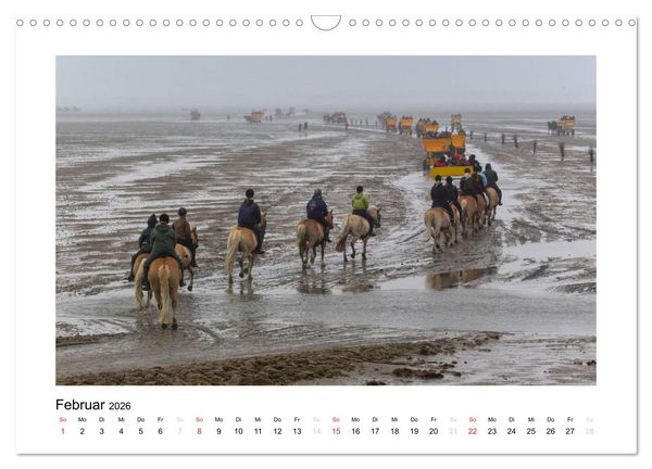 Produktbild: Die sch&ouml;ne Insel Neuwerk (Wandkalender 2026 DIN A3 quer), CALVENDO Monatskalender