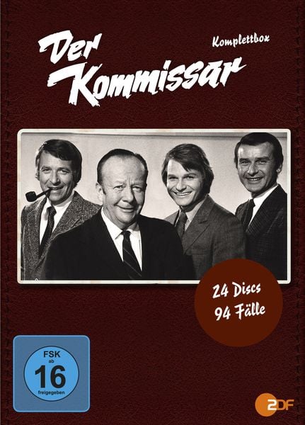 Der Kommissar - Komplettbox  [24 DVDs], exklusive Folge 83 & 87