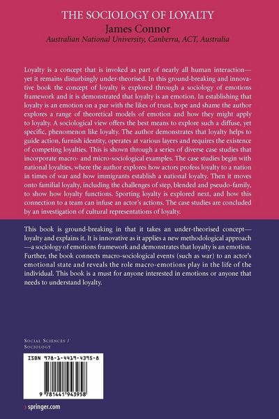 Produktbild: The Sociology of Loyalty