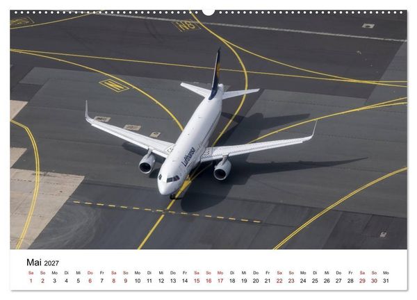 Produktbild: Airbus A320 Das Brot und Butter Flugzeug (hochwertiger Premium Wandkalender 2027 DIN A2 quer), Kunstdruck in Hochglanz
