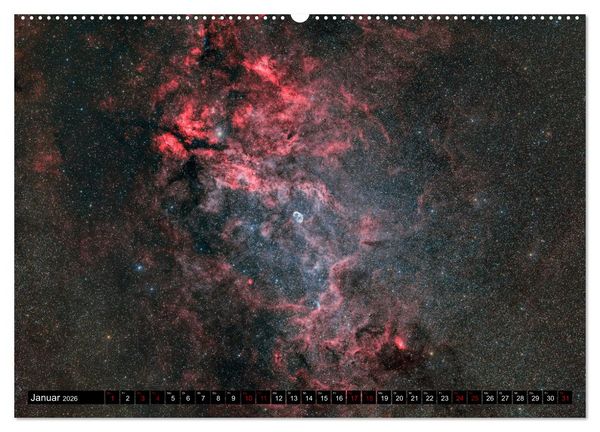 Produktbild: Deepsky 2026 (Wandkalender 2026 DIN A2 quer), CALVENDO Monatskalender