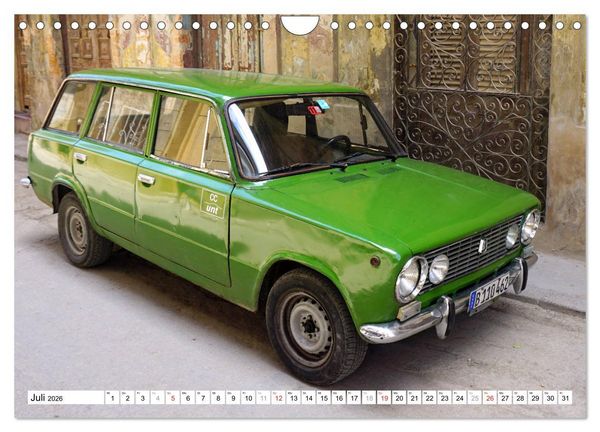 Produktbild: LADA KOMBI - Die sowjetische Auto-Legende WAS-2102 (Wandkalender 2026 DIN A4 quer), CALVENDO Monatskalender
