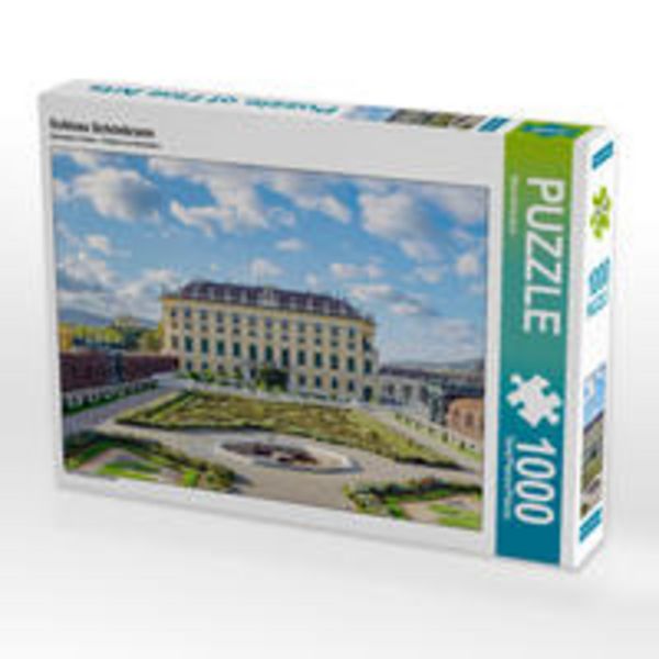 CALVENDO Puzzle Schloss Schönbrunn | 1000 Teile Lege-Größe 64x48cm Foto-Puzzle für glückliche Stunden