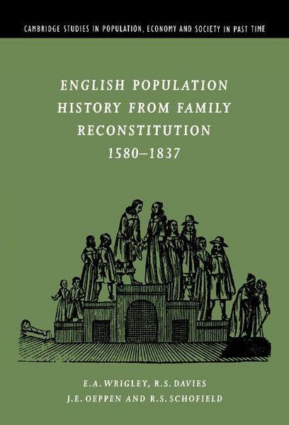 Produktbild: English Population History from Family Reconstitution 1580-1837