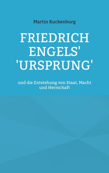 Produktbild: Friedrich Engels' 'Ursprung'
