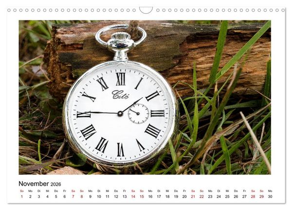 Produktbild: Uhren aus aller Welt - Die Fortsetzung (Wandkalender 2026 DIN A3 quer), CALVENDO Monatskalender