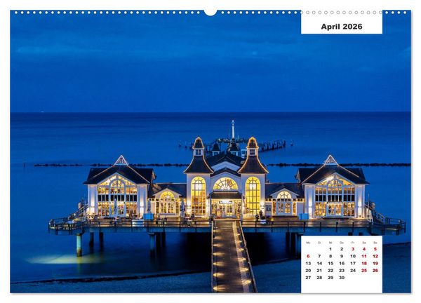 Produktbild: R&uuml;gen Panorama (hochwertiger Premium Wandkalender 2026 DIN A2 quer), Kunstdruck in Hochglanz