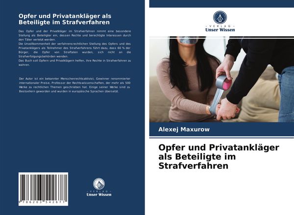 Produktbild: Opfer und Privatankl&auml;ger als Beteiligte im Strafverfahren