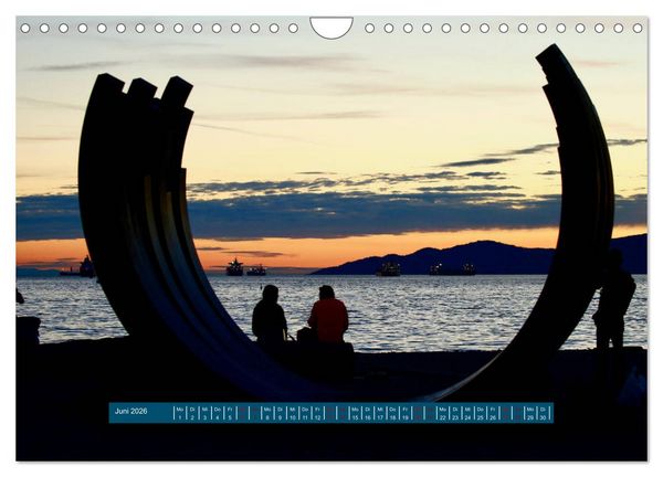 Produktbild: Vancouver - Tr&auml;umen zwischen Wolken und Meer (Wandkalender 2026 DIN A4 quer), CALVENDO Monatskalender