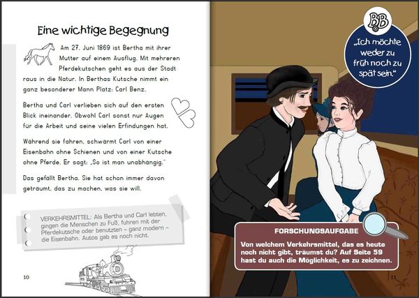 Produktbild: Bertha Benz - Die erste Autofahrerin