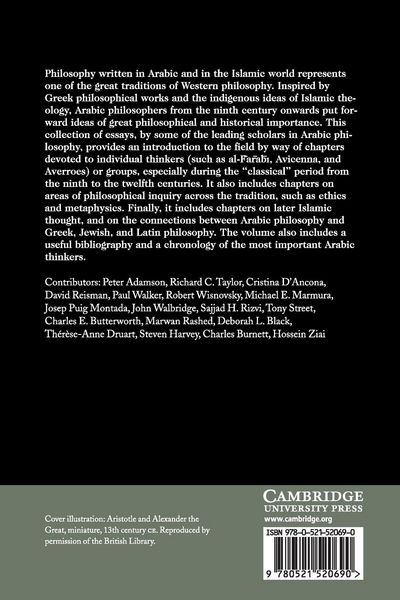 Produktbild: The Cambridge Companion to Arabic Philosophy