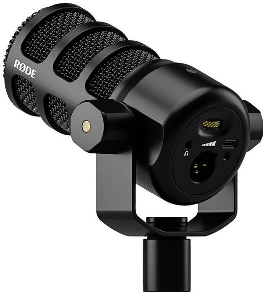Produktbild: RODE - R&Oslash;DE PodMic USB, Studio-Mikrofon, -57 dB, 20 - 20000 Hz, 460 Ohm, 24 Bit, 48 kHz
