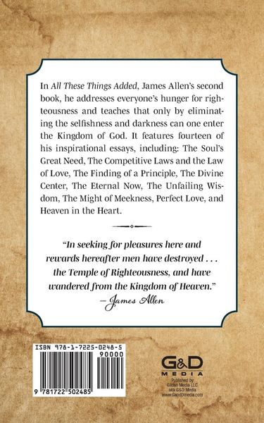 Produktbild: All These Things Added