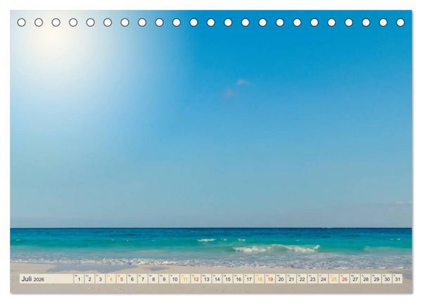 Produktbild: Kalender - selbst gestalten, Fotos selbst einkleben (Tischkalender 2026 DIN A5 quer), CALVENDO Monatskalender