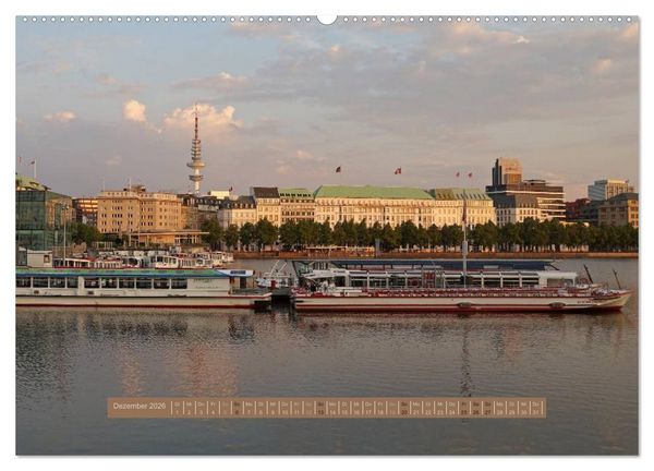 Produktbild: Perle Hamburg (hochwertiger Premium Wandkalender 2026 DIN A2 quer), Kunstdruck in Hochglanz